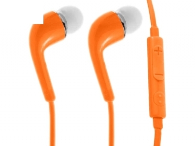 HANDS FREE ЗА СМАРТФОН 3.5ММ ЖАК - Orange