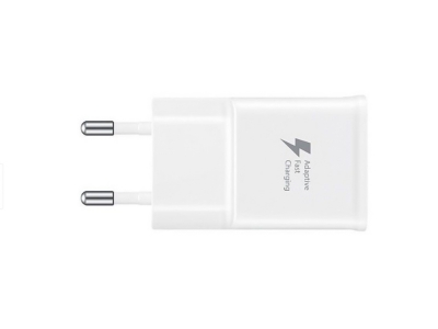 Зарядно SAMSUNG 2A, с кабел MICRO USB, EP-TA20EWE, ECB-DU4AWE show, bulk, Бял