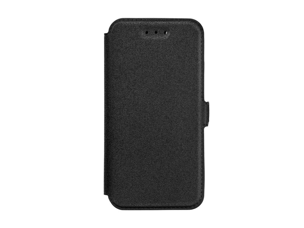 Тефтер странично отваряне  BOOK POCKET за IPhone X / 10 , Черен