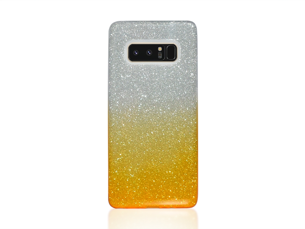 Силиконов Гръб BLING за Samsung Galaxy Note 8 2017 (N960) , Златист