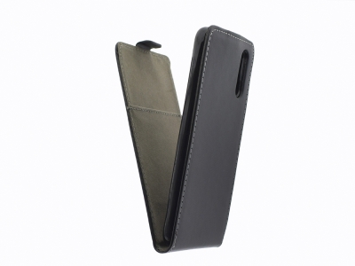 Калъф тефтер Slim Flexy за Huawei P20, Черен