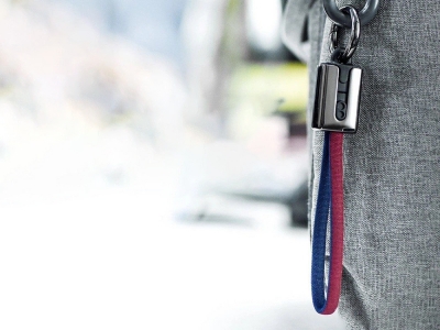 USB Кабел HOCO U36 към Micro USB , Червен/ Син