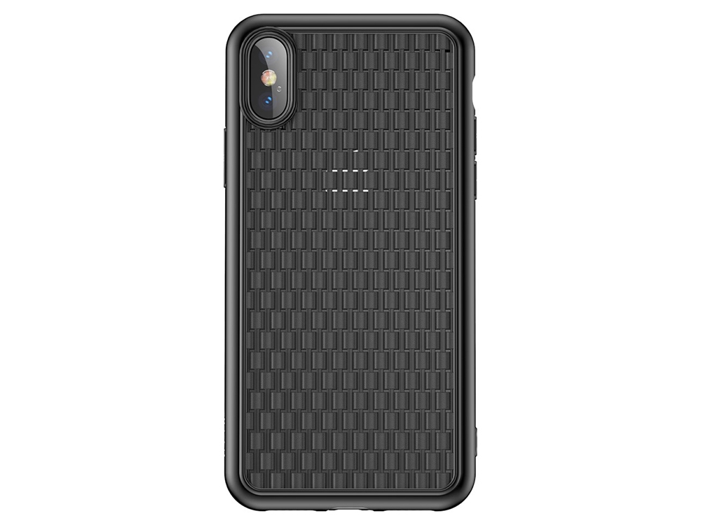 Силиконов Гръб BASEUS за iPhone XS Max (6.5) , Черен