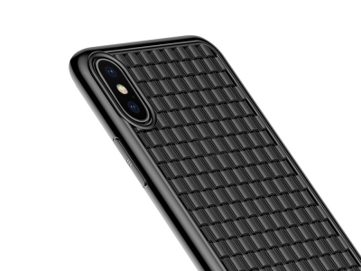 Силиконов Гръб BASEUS за iPhone XS Max (6.5) , Черен