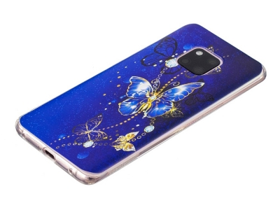 Силиконов гръб за Huawei Mate 20 Pro, Пеперуда