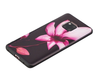 Силиконов гръб за Huawei Mate 20 Pro, Цвете
