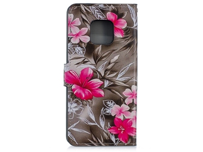 Калъф Тефтер за Huawei Mate 20 Pro , Цвете