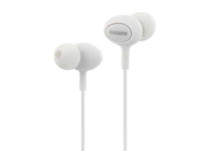 Слушалки с микрофон REMAX 3.5mm RM-515 , Бял