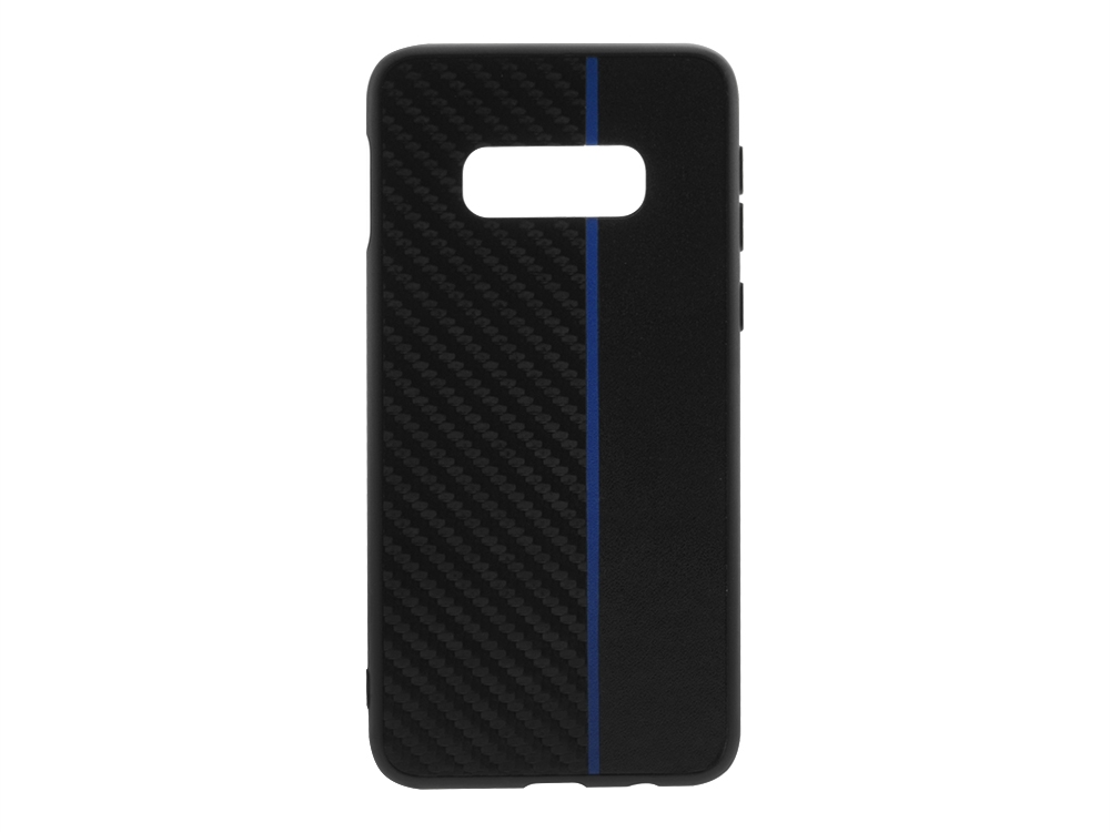 Удароустойчив гръб Moto Carbon за Samsung Galaxy S10e (G970) , Черен / Син