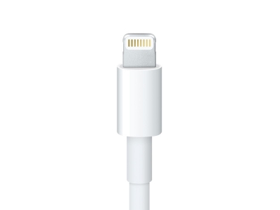 Кабел Apple MD819 iPhone 5 Lightning 2м, Бял