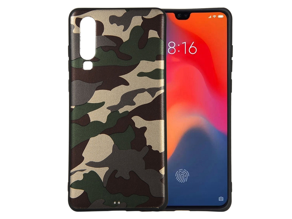 Силиконов Гръб за Huawei P30, Зелен