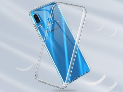Силиконов гръб за Samsung Galaxy A30 (SM-A305F), Прозрачен