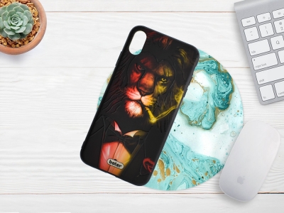 Пластмасов гръб Boter за iPhone XS Max (6.5), Лъв