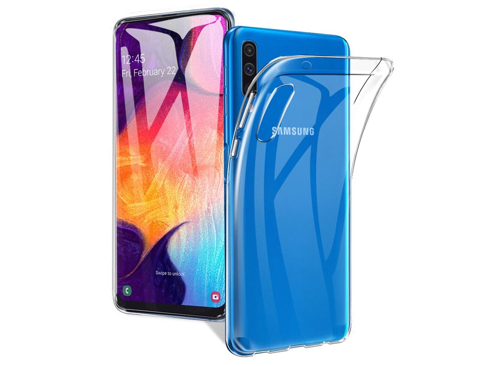 Силикон Ултра Слим 0.5mm за Samsung Galaxy A50, Прозрачен