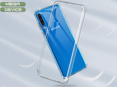 Силикон Ултра Слим 0.5mm за Samsung Galaxy A50, Прозрачен