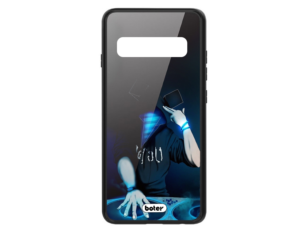 Пластмасов  Гръб Glass Boter за Samsung Galaxy S10 Plus, DJ