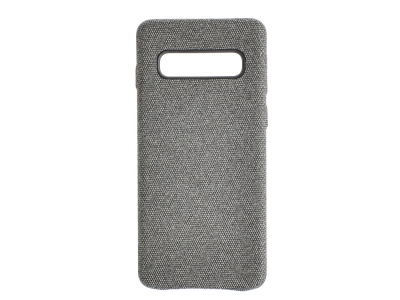 Пластмасов Гръб Texture за Samsung Galaxy S10, Сив