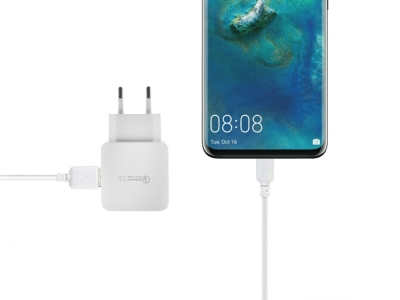 Зарядно устройство 220V, 3.0A, с кабел Type C