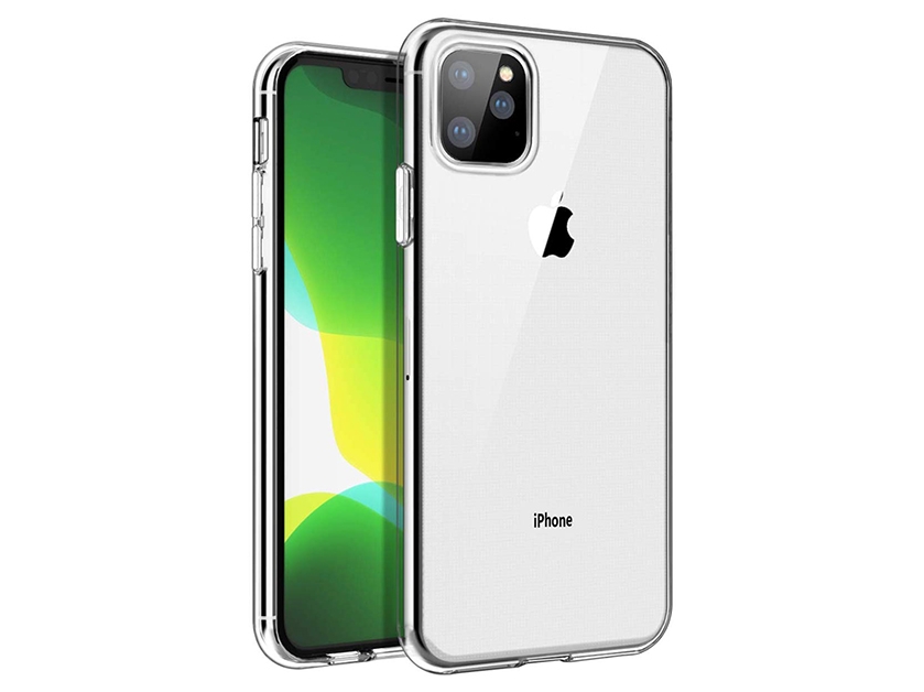 Силиконов калъф за iPhone 11 Pro, Прозрачен