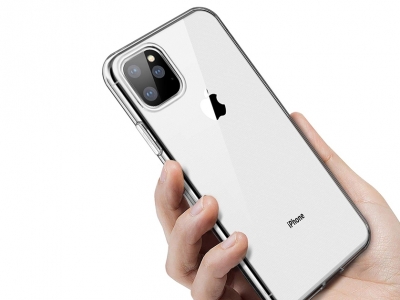 Силиконов калъф за iPhone 11 Pro, Прозрачен