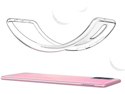 Силиконов калъф за Samsung Galaxy A71, Прозрачен 