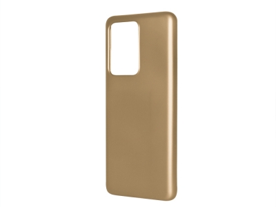Силиконов калъф Level за Samsung Galaxy S20 Ultra, Златист