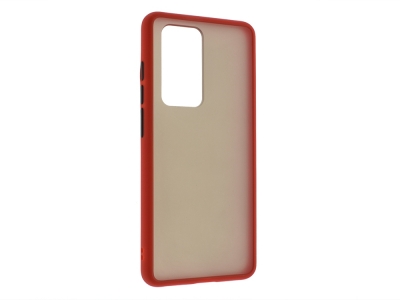Удароустойчив Гръб Bumper за Huawei P40 Pro, Червен