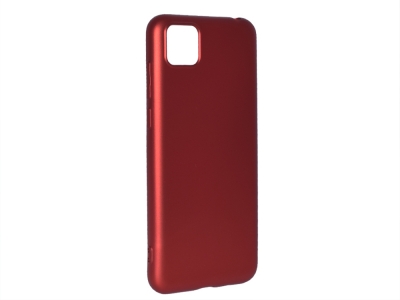 Силиконов калъф Level за Huawei Y5p, Червен