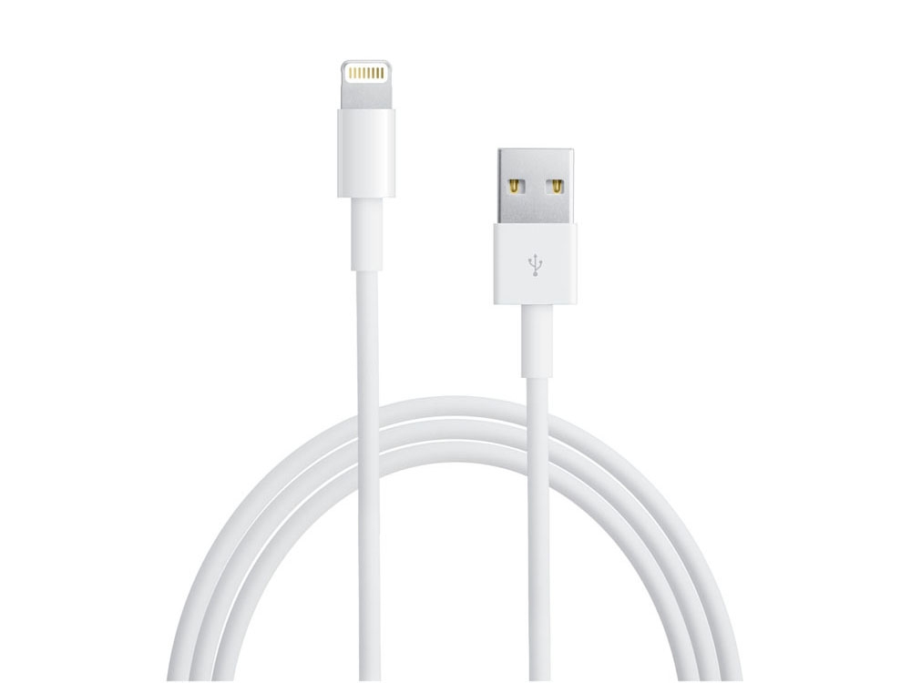 Кабел MD819 iPhone 5 Lightning Data Cable 2м Бял, Bulk