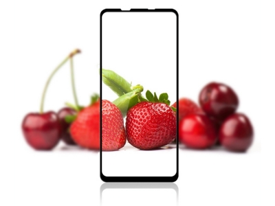 Стъклен протектор 5D Full Glue за Samsung Galaxy A21s, Черен