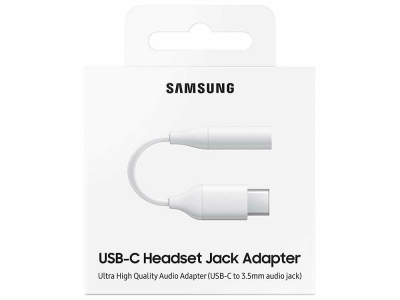 Адатпетр Samsung - Type C/Audio EE-UC10JUWE , Бял (EU Blister)