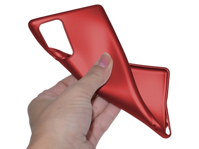 Силиконов калъф Level за Samsung Galaxy Note 20, Червен