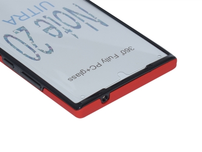 360 Градуса Калъф за Samsung Galaxy Note 20 Ultra, Червен