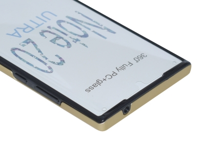360 Градуса Калъф за Samsung Galaxy Note 20 Ultra, Златист