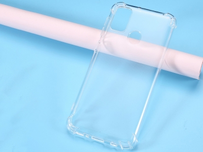 Силиконов калъф Drop-resistant за Samsung Galaxy M21/M30s, Прозрачен