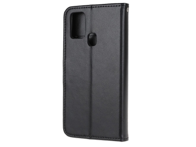Калъф Тефтер Butterfly Flower за Samsung Galaxy M21/M30s, Черен