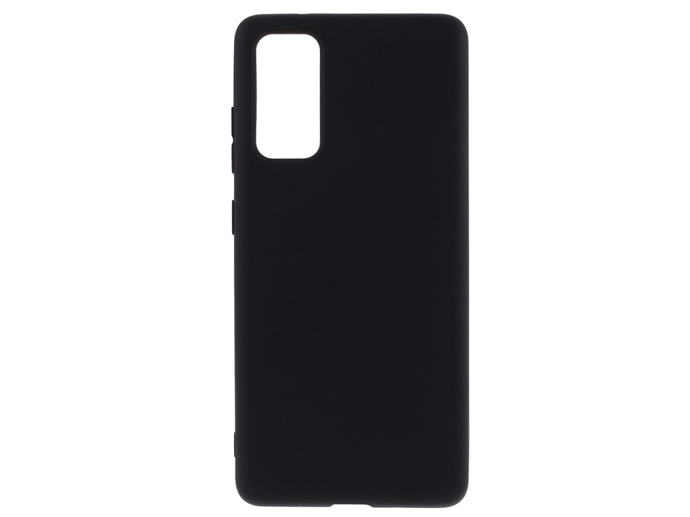 Силиконов калъф Matte за Samsung Galaxy S20 FE, Черен