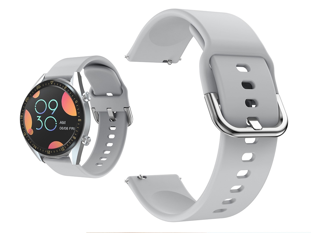 Силиконова каишка 22mm за Huawei Watch GT / Watch GT2 / Watch Active, Сив