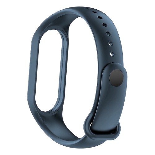 Силиконова каишка за Xiaomi Mi Band 5, Син