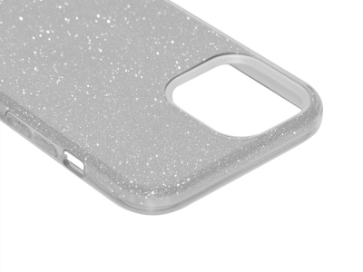 Удароустойчив Калъф Shining за iPhone 12 Pro Max, Сребрист