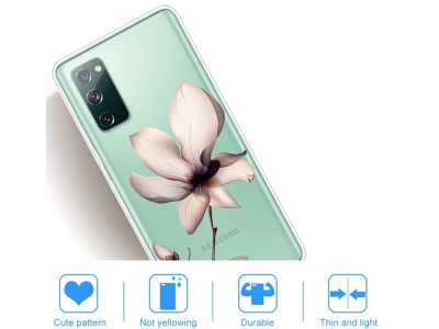 Силиконов калъф за Samsung Galaxy S20 FE / S20 Fan Edition, Цвете