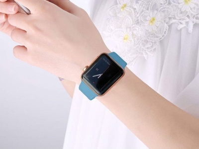 Силиконова каишка за Apple Watch Series 1/2/3 42mm / Series 4/5/6/SE 44mm, Син