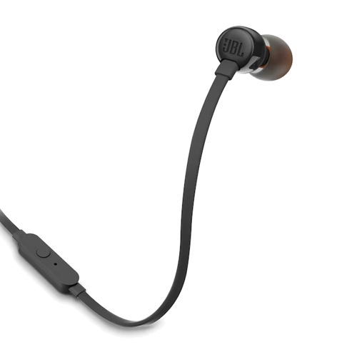 Слушалки JBL T110 BK, черен