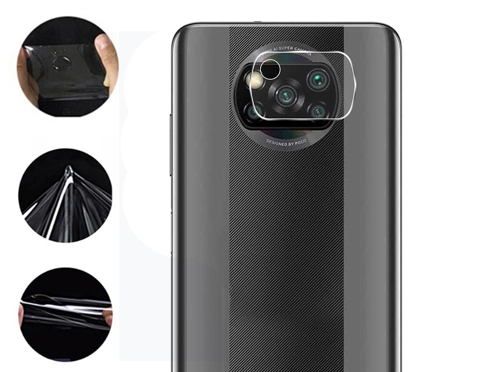 Хидрогел за камерата за Xiaomi Poco X3 NFC