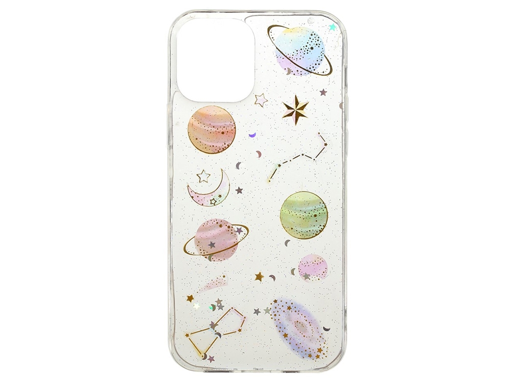 Силиконов калъф за iPhone 12 / 12 Pro, Планети