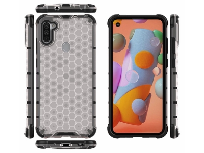 Удароустойчив калъф Shock Absorber за Samsung Galaxy A11, Бял
