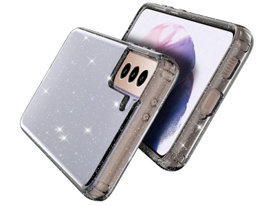 Силиконов калъф Clear Color за Samsung Galaxy S21Plus 5G, Сив