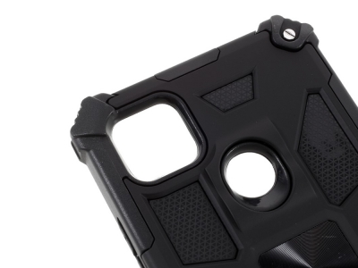 Удароустойчив калъф Kickstand Armor за  Xiaomi Redmi 9C, Черен