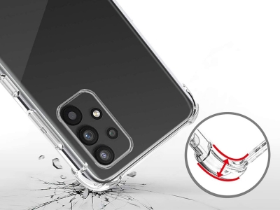 Силиконов калъф Jelly Roar за Samsung Galaxy A32 5G, Прозрачен