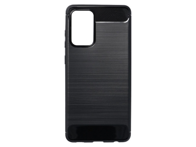 Силиконов Калъф Carbon Fibre Brushed за Samsung Galaxy A52, Черен